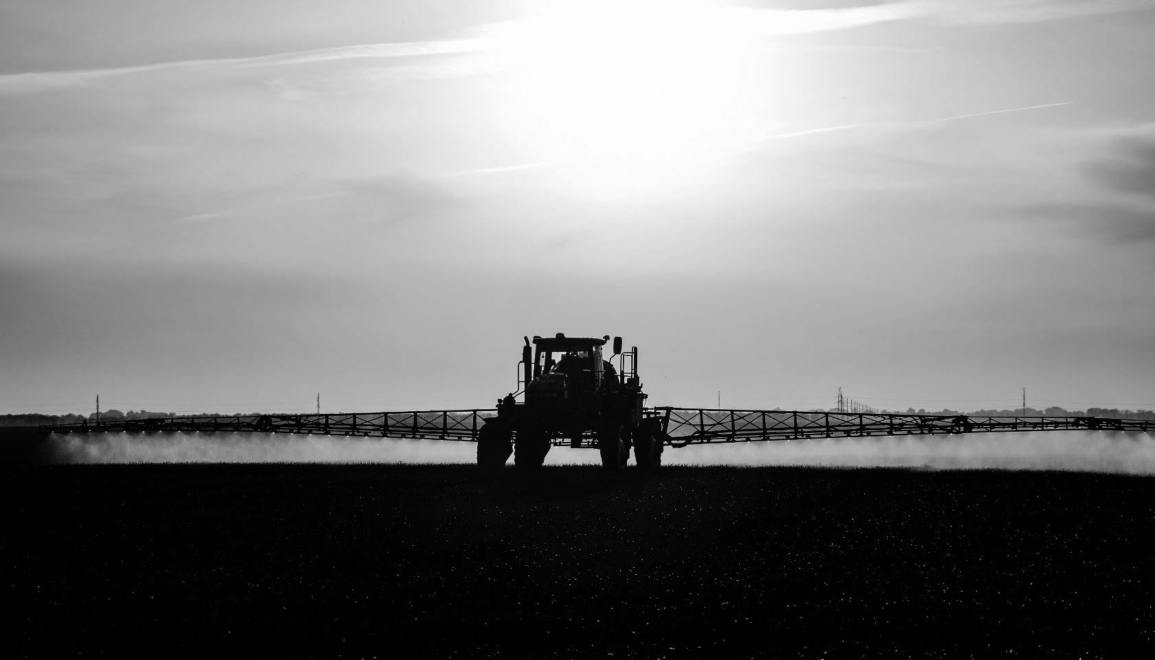 Sprayer in Field